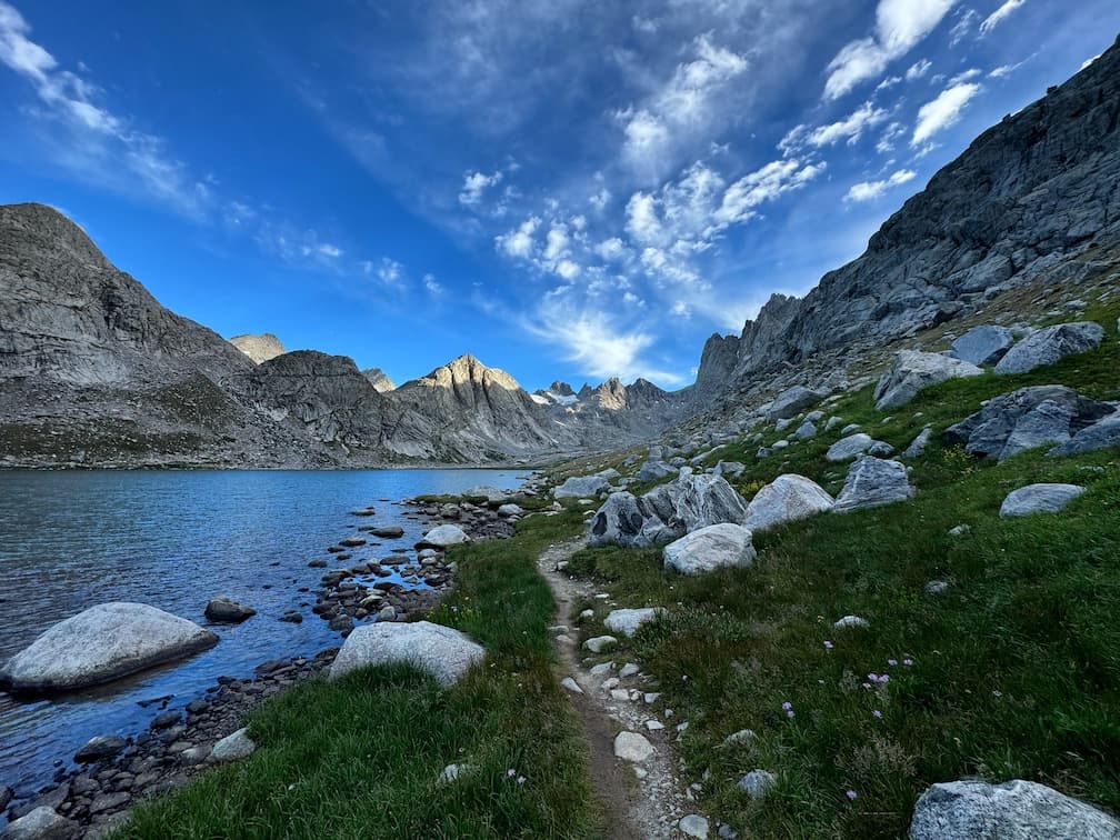 Titcomb Basin in the Wind River Range